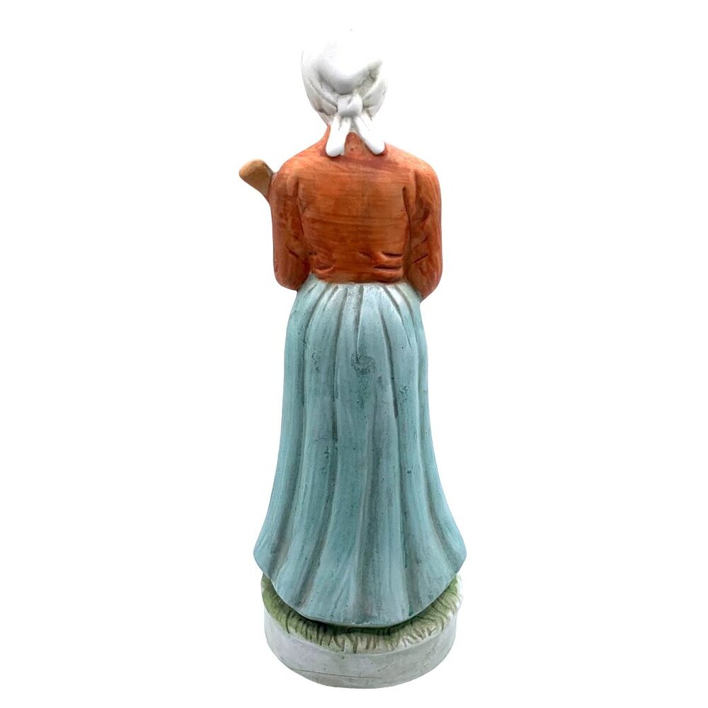 Vintage Flambro Folk Country Musician Figurine Bisque Porcelain Banjo Saxophone - Picture 5 of 12
